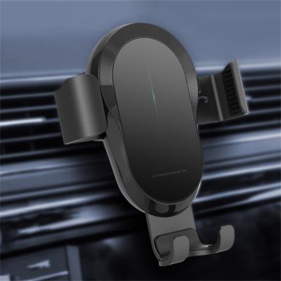 China Fast Car Wireless Charger Qi 10W15W Charger Car Mount Holder Stand For Car Phone Wireless Cha Holder for sale