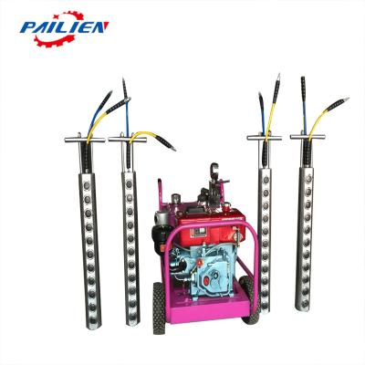 China Inexplosive Stone Breaking Electric Piston Hydraulic Rock Splitter For Hard Rock Splitting for sale