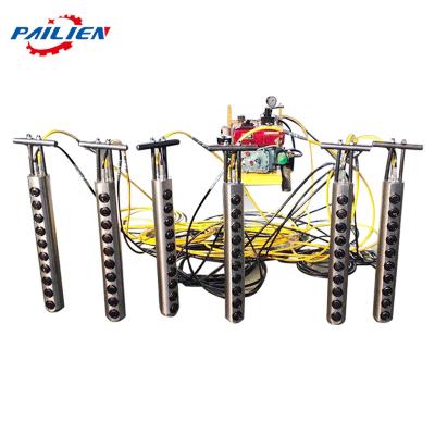 China Inexplosive Slient Stone Breaking Hydraulic Piston Rock Splitter Machine Piston Rods For Marble Concrete Breaking On Sale for sale