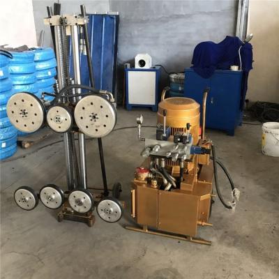 China Stone Cutting Veneer Wire Saw Factory Marble Cutting Machine Wire Saw Machine for sale