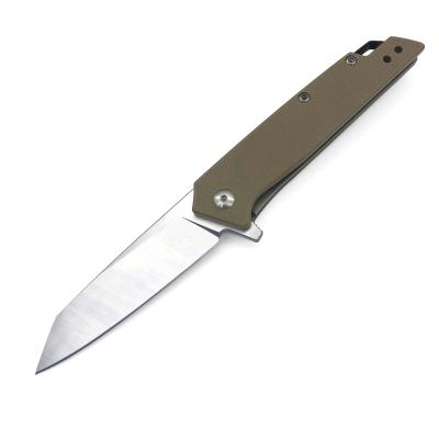 China Simple high quality camping increasing products Group of Ten handle survival folding outdoor pocket knife for sale