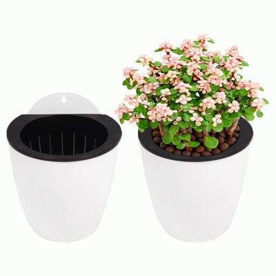 China Wholesale minimalist egg first generation wall mounted flowerpot dinosaur balcony hanging plastic flower pots for sale