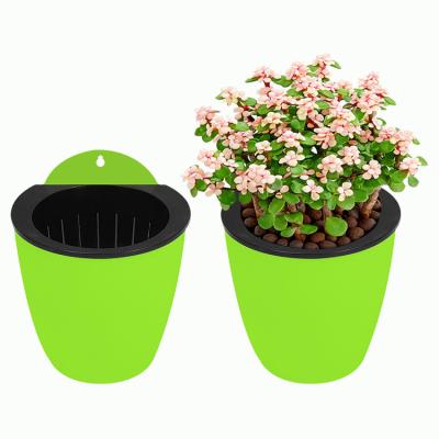 China Cheap Planting Plastic Flower Pots Minimalist Wall Hanging Flower Pots Big Sale for sale