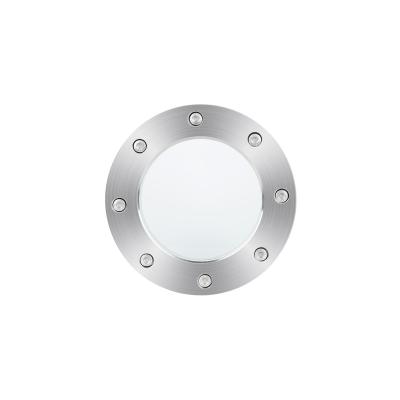 China 304/316L Beer Brewing Stainless Steel Sight Mirror Butt Welding Mirror Food Grade Straight Sanitary Glass for sale