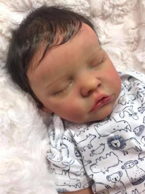 China Wholesale Soft Baby Reborn Premie Twin 48CM Newborn Doll Detailed Hand Painting Cuddly Baby Real Soft Touch Collectible Art Doll for sale