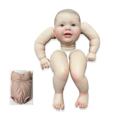 China Wholesale Soft 24inch Kodi Finished Reborn Doll Size Already Painted Realistic Soft Touch Doll Flexible Finished Parts With Body And E for sale