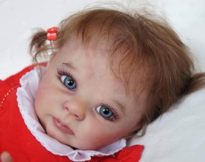 China Wholesale 19inch Soft Reborn Doll Kit Baylor Soft Viny Fresh Color Unfinished Doll Parts With COA for sale