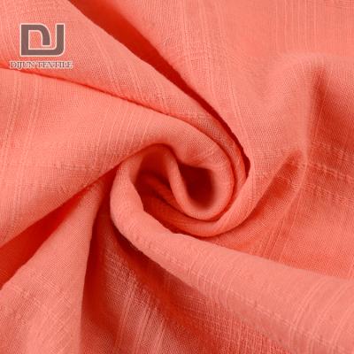 China Anti-odor madder normal export quality pink color dobby lawn breathable 100% cotton fabric for sale