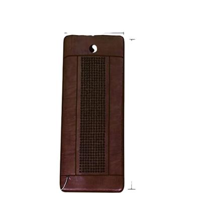 China Upgrade New Arrival Immunity Health Heater Korea Tourmaline Jade Far Infrared Heat Mattress Jade Human Leather Mat Cushion Pad for sale