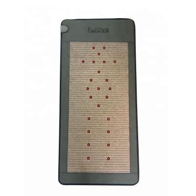 China Portable Full Body Jade Tourmaline Mat Home Use Jade Tourmaline Germanium Light Therapy Detox Slimming Machine Infrared Sauna Mattress for sale