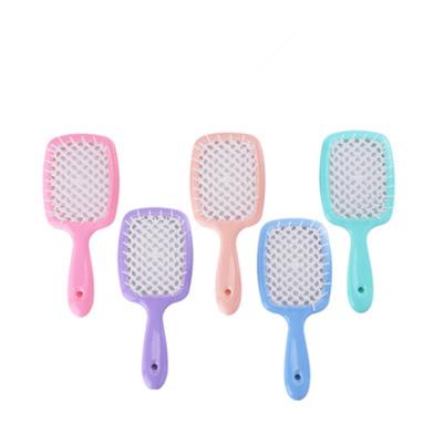 China Hot Sale Wet and Dry Salon Scalp Massage Comb Dual Function Hair Dryer Straightening Comb for sale