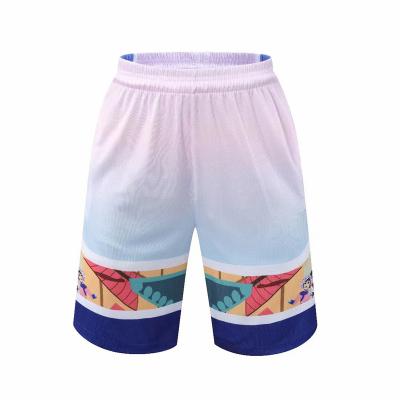 China Breathable Applique Pocket Breathable Basketball Wear Custom Mens Basketball Shorts for sale