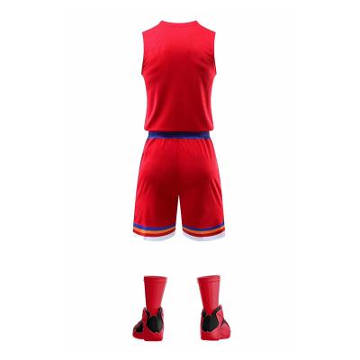 China Antibacterial Classic Basketball Men Sports Wear Tank Tops Basketball Clothes for sale