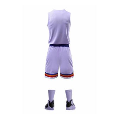 China New Quick-drying Pattern Antibacterial Mesh Sportswear Basketball Wear Breathable for sale