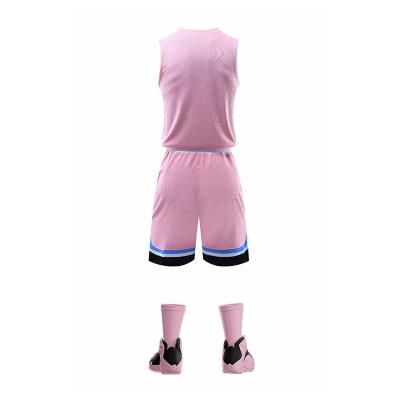 China Wholesale Custom Antibacterial Basketball Jersey Youth Basketball Uniform Vest for sale