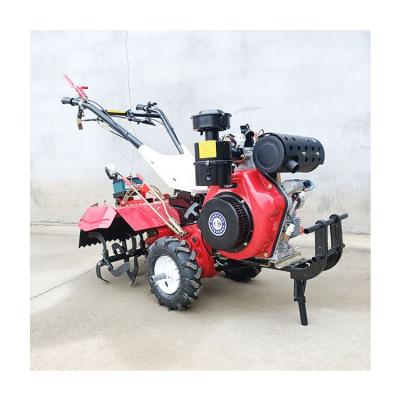 China Multi-Functional Farms Orchard Rotary Hand-push Micro Tiller Arable Land Multi-Functional Farms Gasoline Tiller for sale