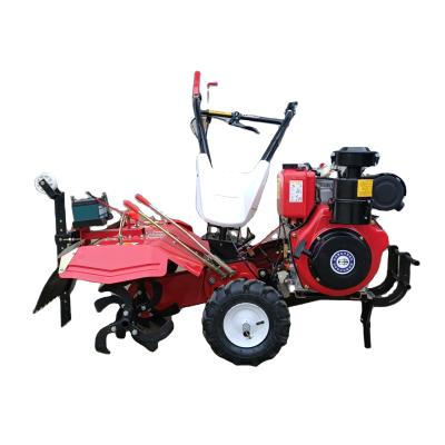 China Farms 10 Hp Diesel Power Self Propelled Paddy Harvester 120 Cm Cutting Width Harvester Machine for sale