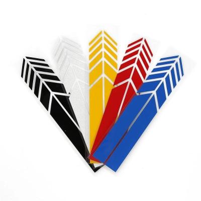 China Windshield Stickers 2pcs Car Rear View Mirror Stickers Decor DIY Body Sticker Side Decal Stripe Decals for sale