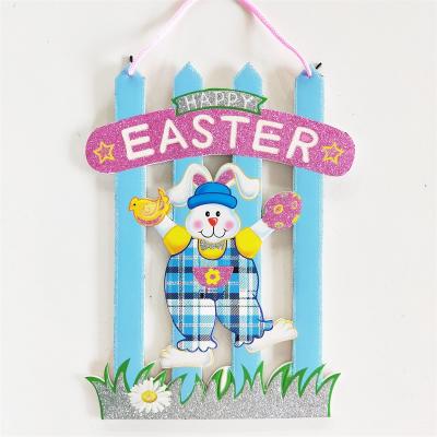 China Home Wholesale Foam Board Easter Egg Bunny For Hanging Decoration for sale