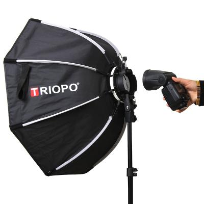 China Stuido and universal speedlite Triopo min 65cm SOFTBOX for Godox V1 AROUND FLASH. normal lightning for sale