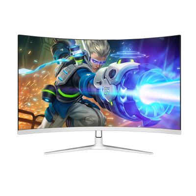 China AIWO Curved Competitive Price Low MOQ 1 Cheap Wholesale 22 Inch Led Monitor Widescreen 24 Inch Curved Monitors for sale