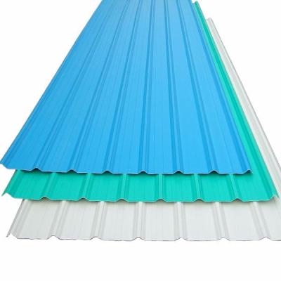 China Prime corrugated steel roofing sheet light and strong color coated steel sheet PE coated steel roofing sheet for sale