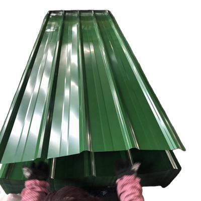 中国 Recyclable sheet Construction Site shed/separation barrier use corrugated ppgi steel sheet 販売のため