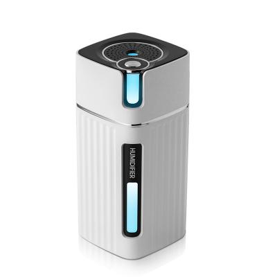 China Car USB Office Home Car Silent Nano Spray Moisture Night Light Air Purifier Cool Mist Humidifier for sale