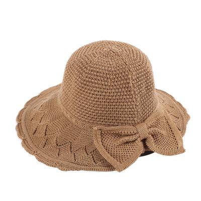 China JOINT Edition Women's Summer Trend Fork Sun Bucket Hat Outdoor Back Bucket Hat for sale