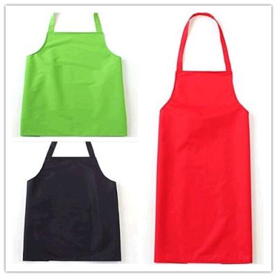 China BSCI passed-Promotional solid apron with customer's printed logo for sale