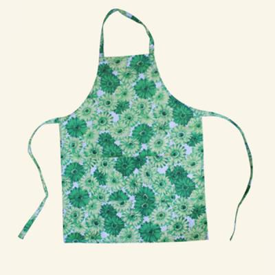 China BSCI passed-Promotional printed apron with flower design for sale