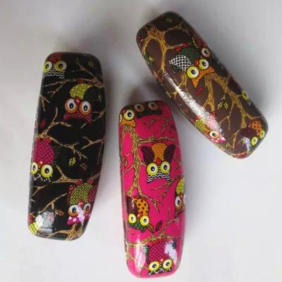 China Hot selling printed glasses cases-Owl design printed for sale