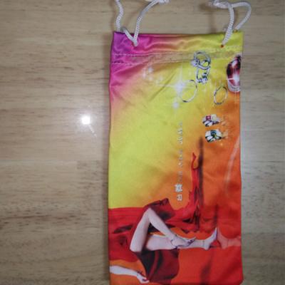 China Microfiber printed glasses pouch for sale