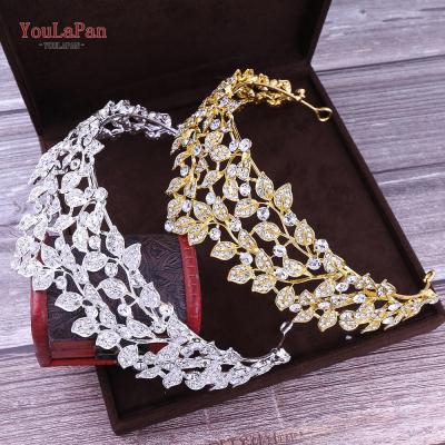 China YouLaPan HP328 Luxury Rhinestone Miss World Pageant Crown Bridal Headband Fashion Wedding Hair Accessories for sale