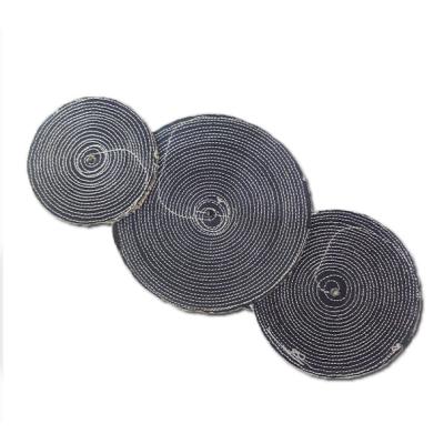 China Hot Selling Long Lasting And High Quality Emery Cloth Flap Abrasive Jute Wheels Polishing Grinding Wheel for sale