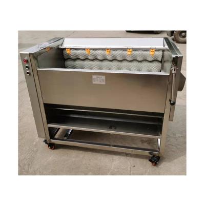 China Fruit processing plant high quality potato peeling machine fruit and vegetable cleaning washing machine for sale