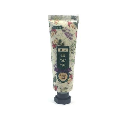 China Travel style mini hand cream packaging 30g hand cream soft tube aluminum laminated custom hand lotion packaging tube for sale