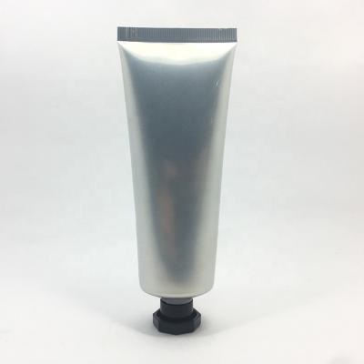 China Silver Aluminum Plastic Laminate Hand Cream Tube /cosmetic Cream Packaging Tube Factory Customized Hand Cream Packaging Tube for sale