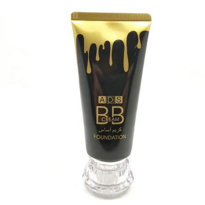 China Cosmetic Packaging Aluminum Plastic Cosmetic Tube Make Up Toothpaste BB Cream Hand Cream Tube Packaging With Acrylic Cap for sale