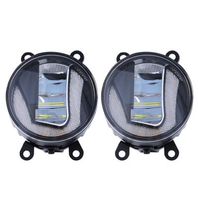 China Waterproof Universal Car Led Fog Light Daytime Running Light DRL Kit For Honda Suzuki Nissan for sale