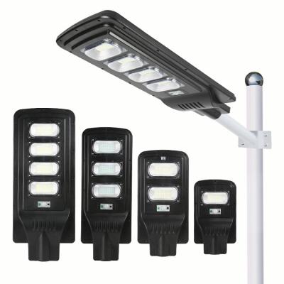 China Waterproof Power 30W 60W 90W 120W Outdoor Solar Garden Light 6500K Brightness IP65 6V All In One Solar Street Light for sale