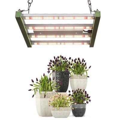 China Hanging Type Folding Design Spectrum LED Plants Grow Light 120W SMD3030 Led Grow Lights For Indoor Plants for sale