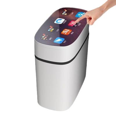 China Manufacturers viable plastic touchless electric smart trash can automatic sensor trash can with sensor for sale