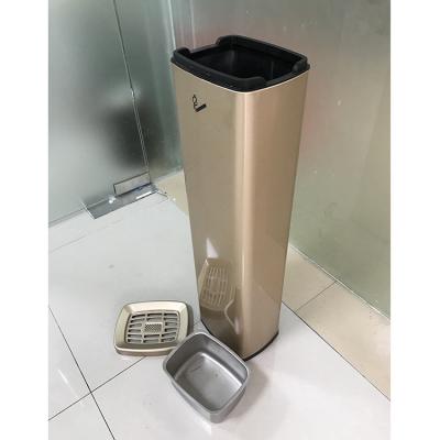 China Viable Outdoor High Quality Standing Cigarette Misplaced Trash Can | Other hotel and restaurant supplies for sale