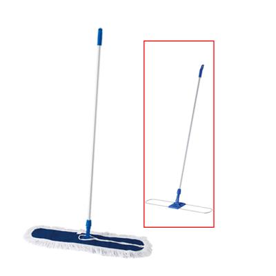 China Household Tools Accessories Microfiber Stocked Cleaning Rectangle Cleaning Flat Floor Mop for sale