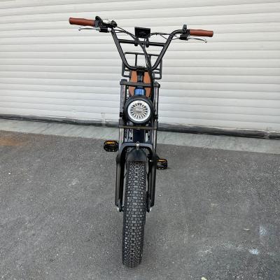 China Wholesale Popular Aluminum Alloy China Factory Fat Tire Vintage Snow Customized 350W/500W/750W Electric E-Bike Retro Bicycle for sale