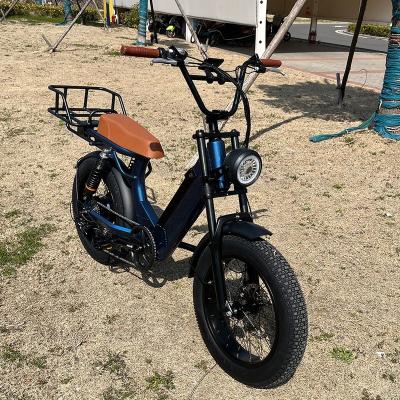 China Hot Sale Electric Bike Super Fat Ebike 48V 500W/750W Rear Aluminum Alloy 500W/750W Motor Bicycle Fat Tire for sale