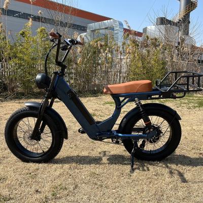 China Aluminum Alloy Electric Cycle Scooters Bicycleold 20 Inch 500w Motor City Ebike Other Electric Bicycle Full Suspension Retro Ebike Fork for sale