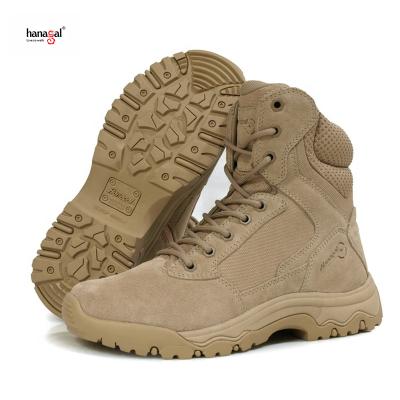 China Latest Tan Color Military Boots Army Shoes For US Army Footwear for sale