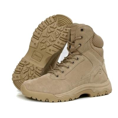 China China Wholesale Genuine Suede EVA Leather Shoes Patrol Army Boot Combat Military Shoes for sale